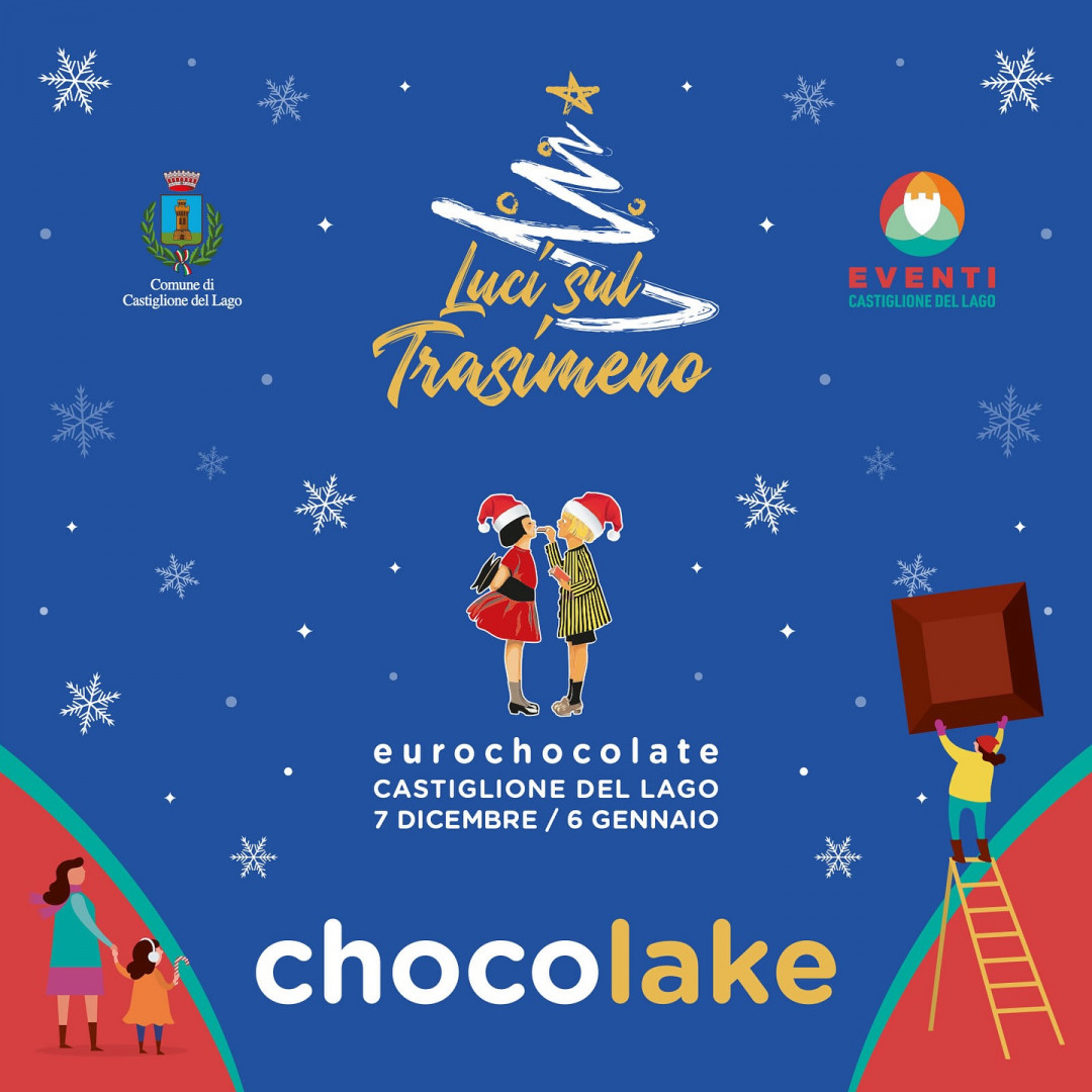 logo eurochoolate a luci sul trasimeno