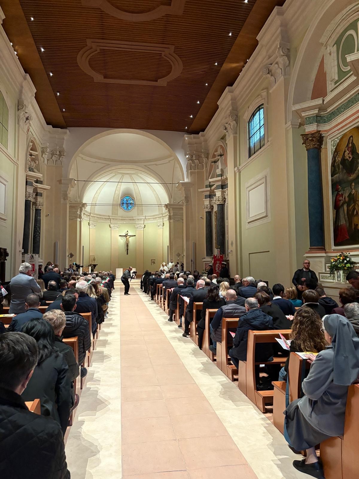 celebrazione dedicazione Basilica di San Benedetto a Norcia f5