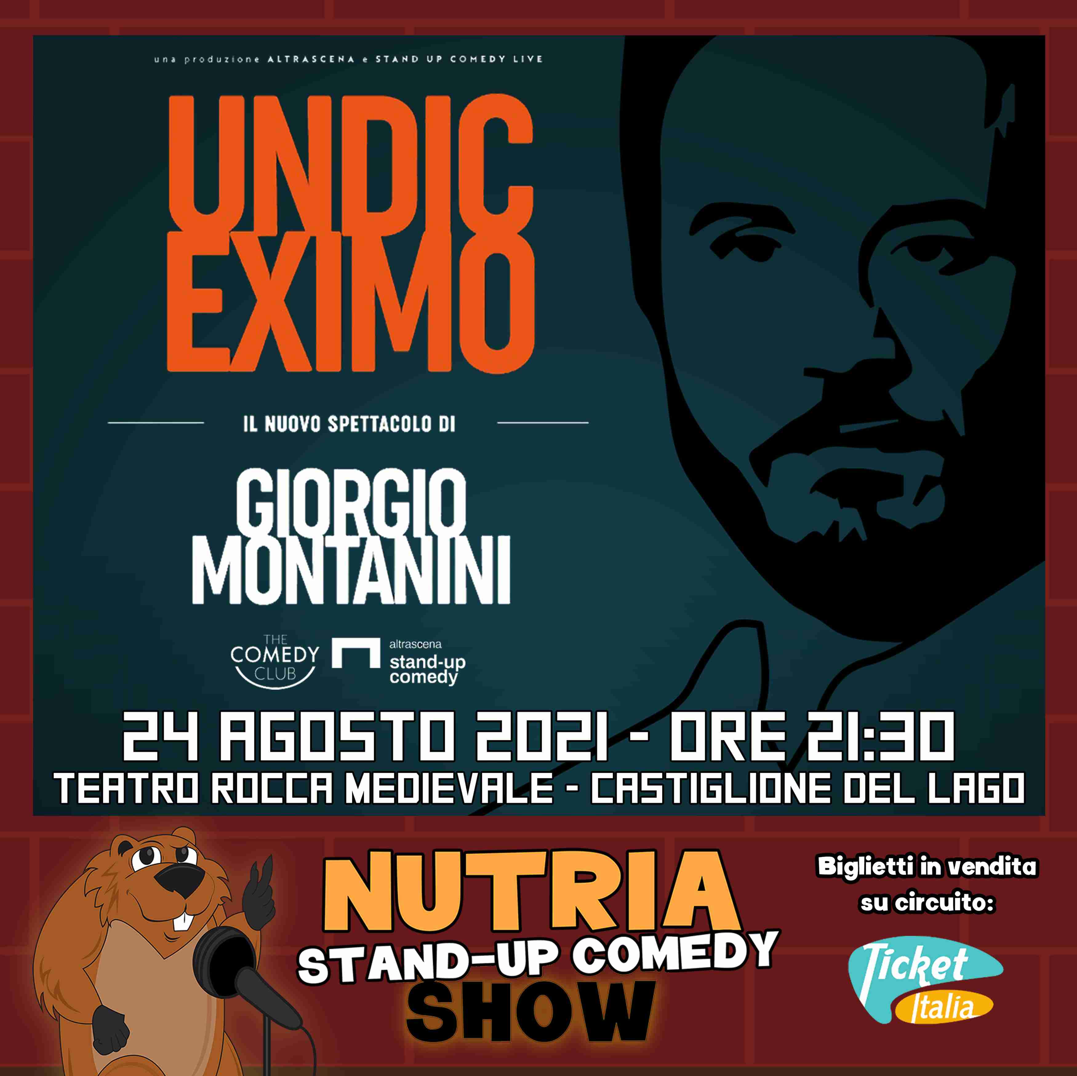 Nutria Stand Up Comedy Show Locandina