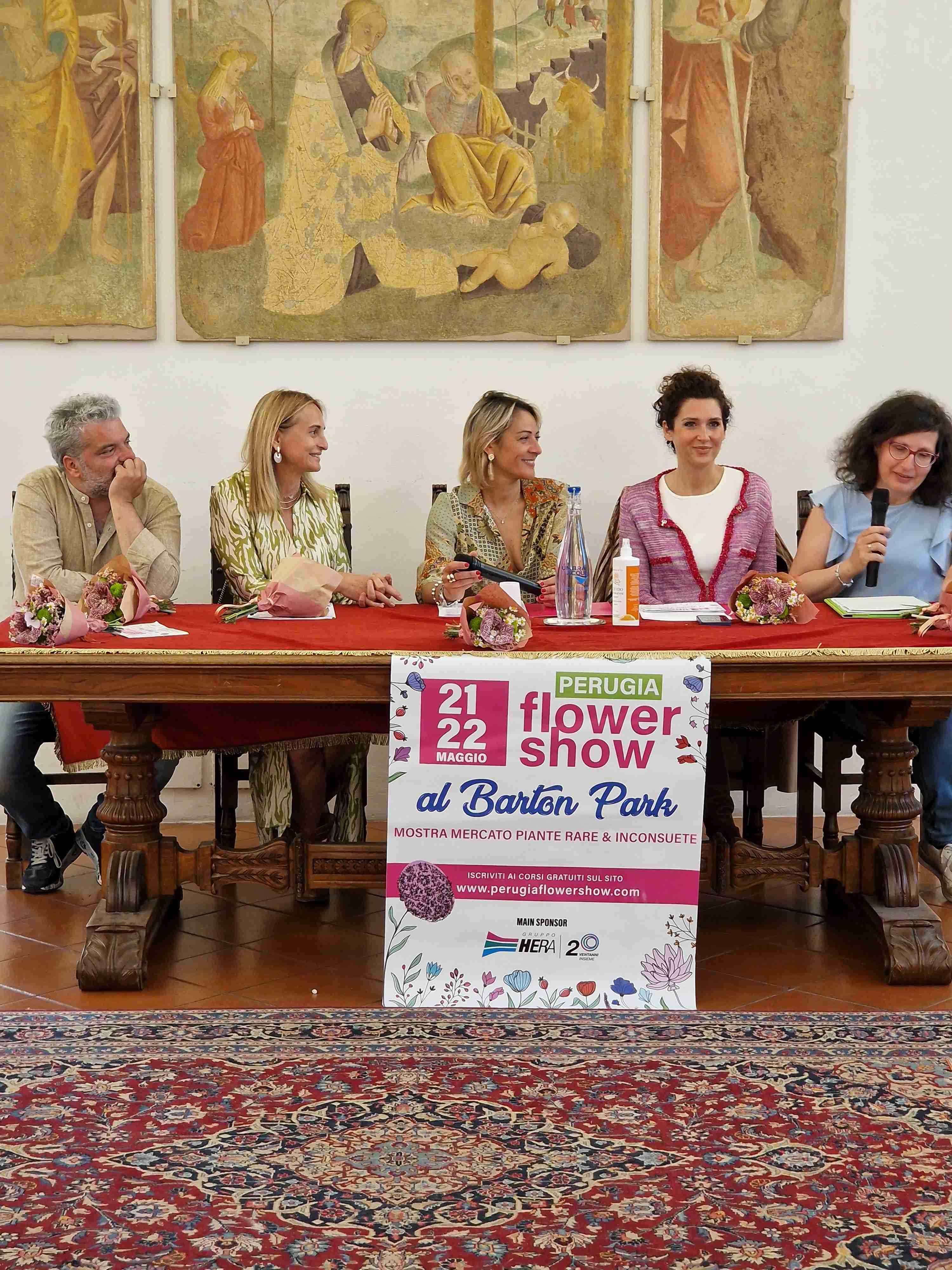 Conferenza stampa Perugia Flower Show