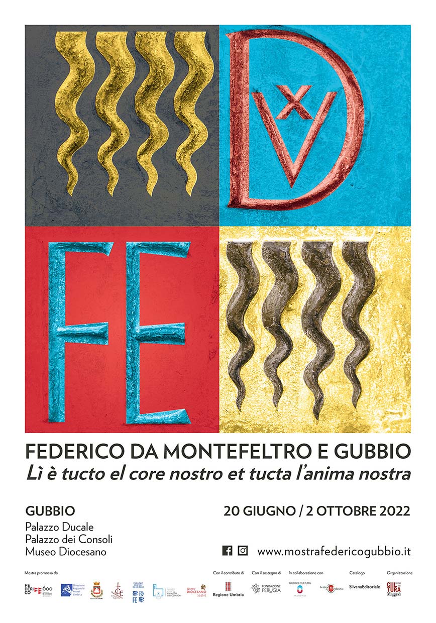 MANIFESTO Federico da Montefeltro Gubbio 1