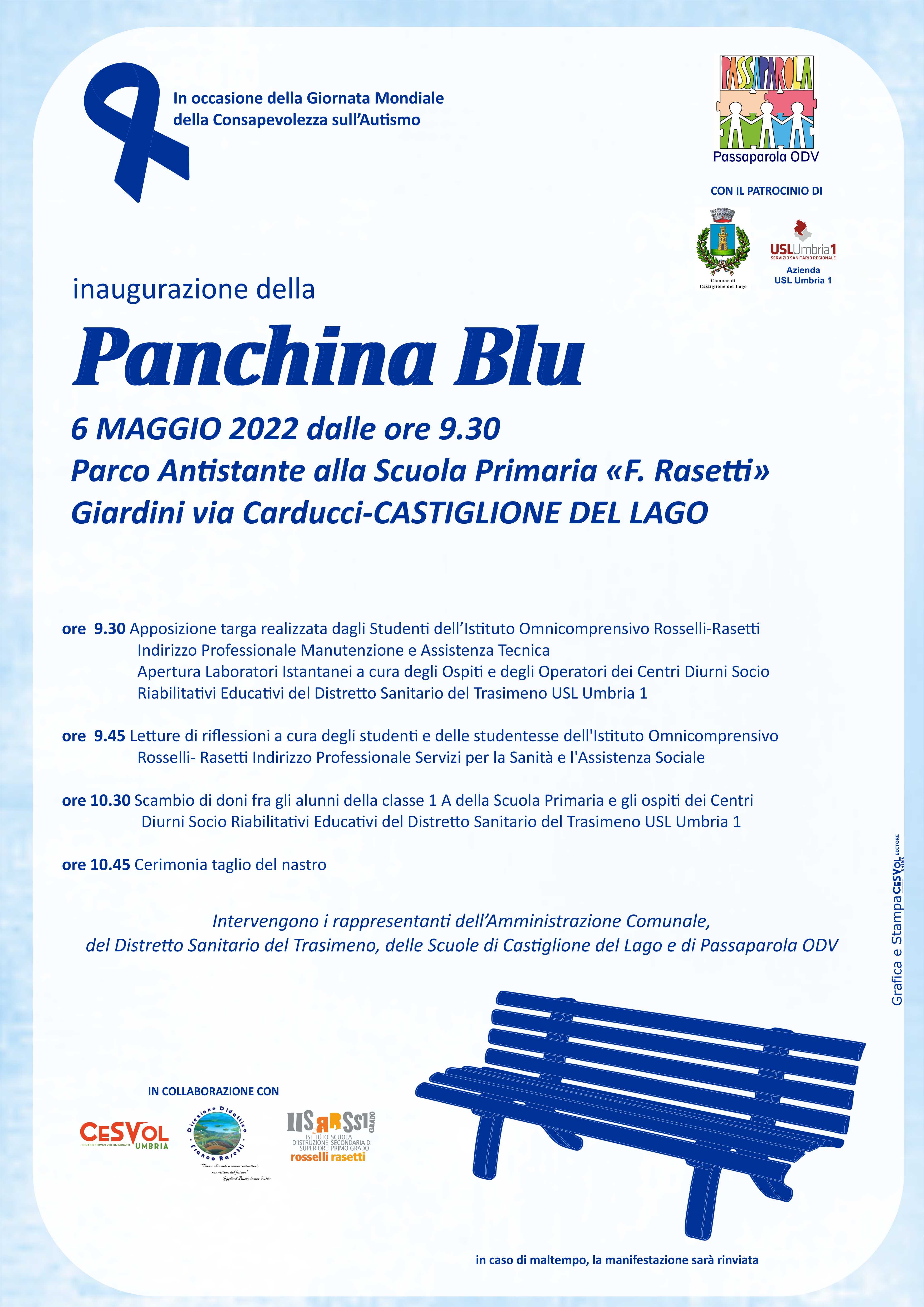 Panchina Blu locandina