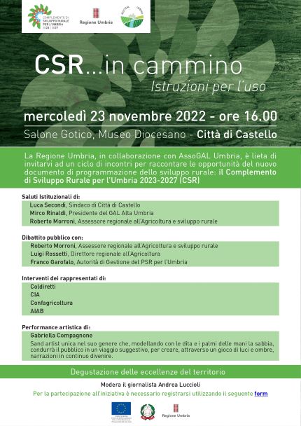 invito CSR in cammino 23 nov Città di Castello page 0001