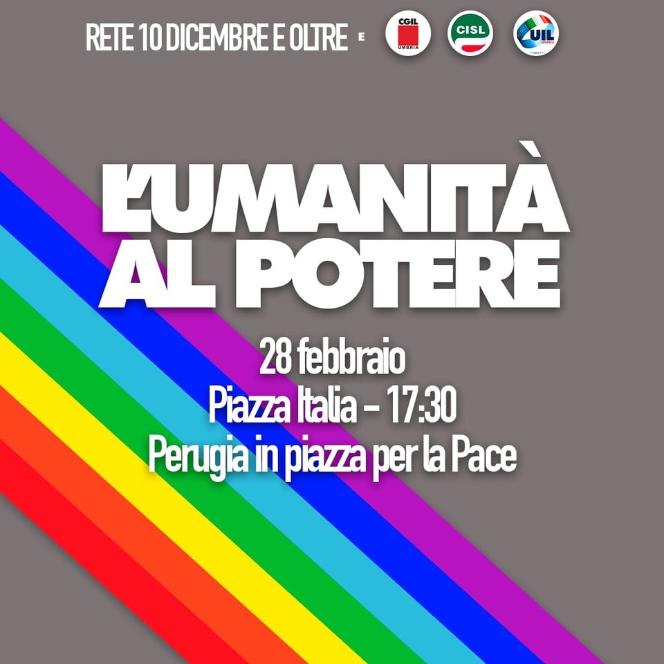 Umanità al potere Perugia