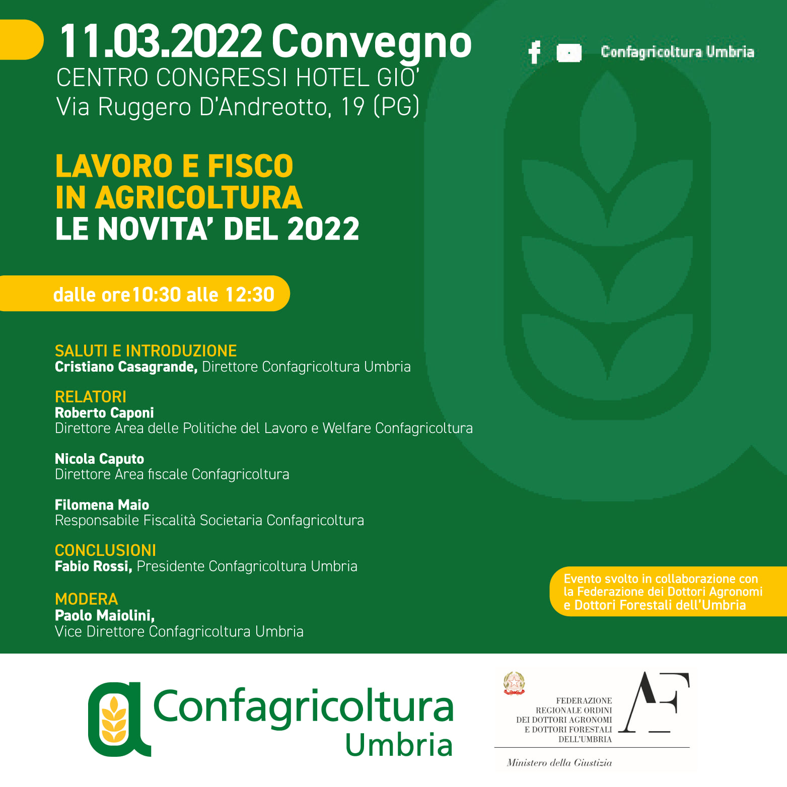 invito convegno 11 marzo 2022