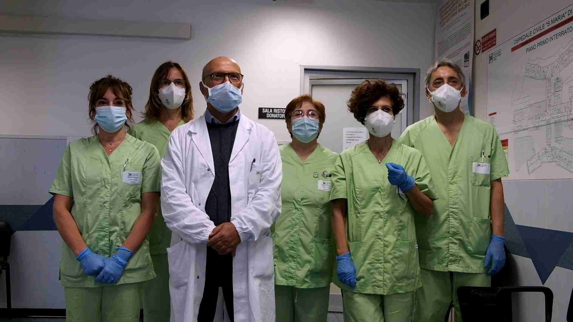 2020 Foto Scaccetti e staff centro trasfusionale