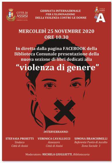 Violenza di genere 25 11 2020