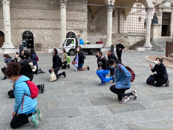 pellegrinaggio a piedi universitari perugini f4