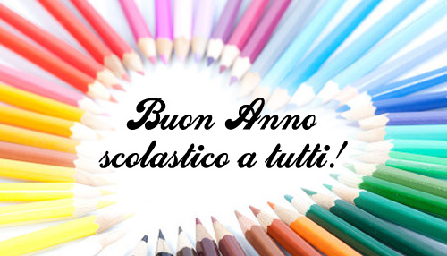 Buon anno scolastico