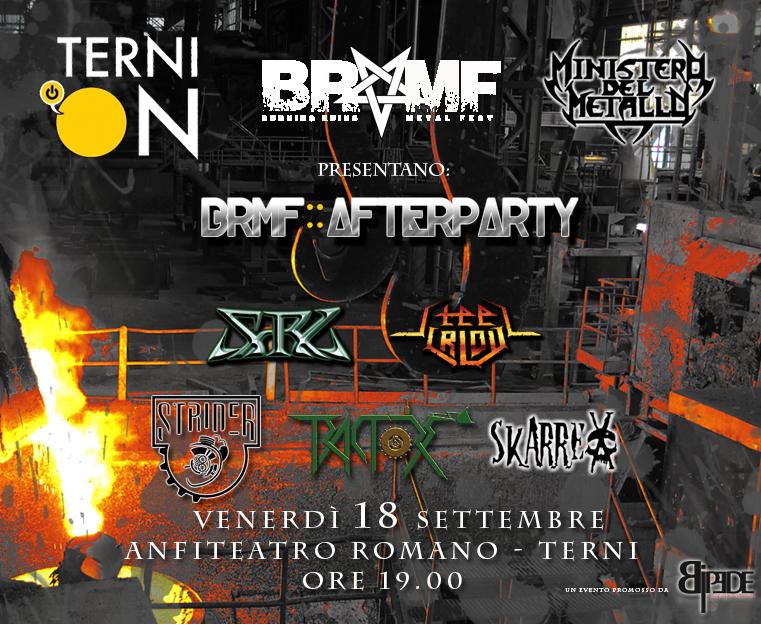 Burning ruins Metal Fest Locandina