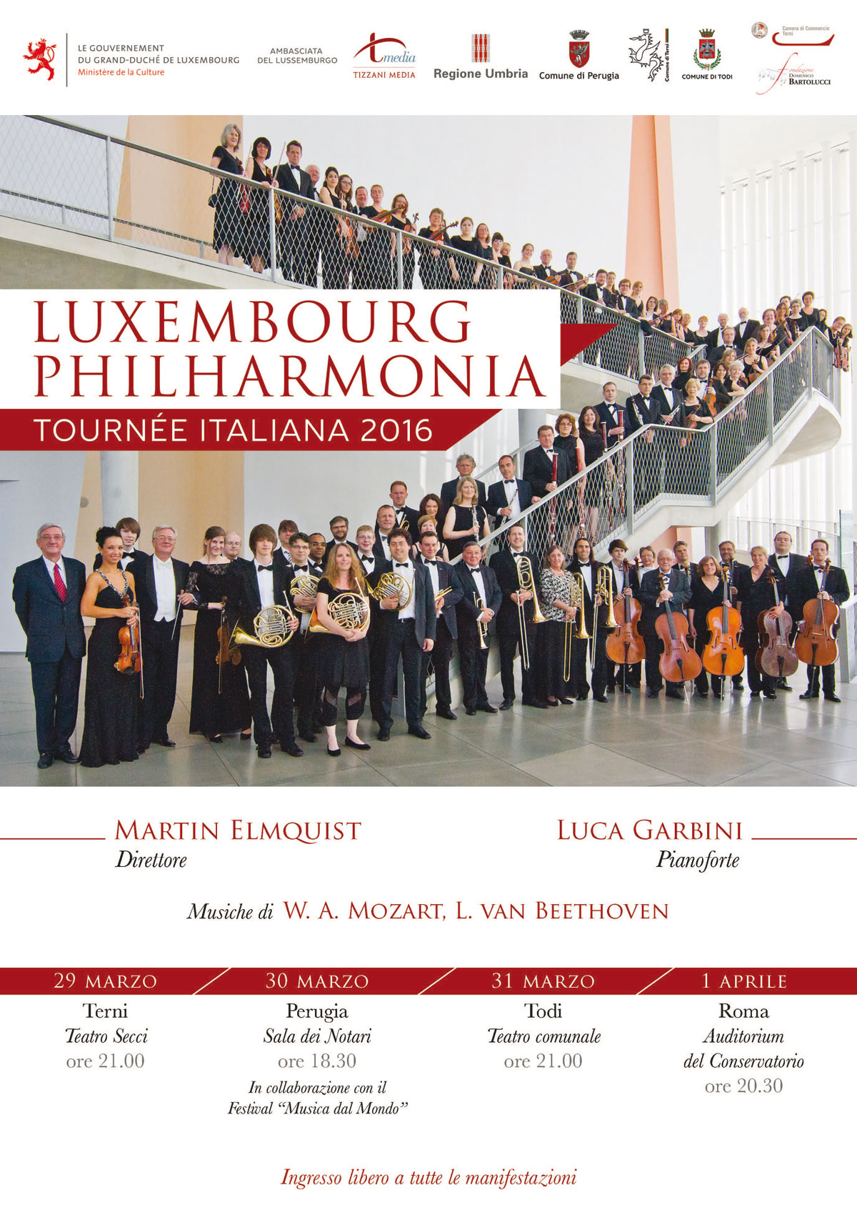 Luxembourg Philharmonia Concerti