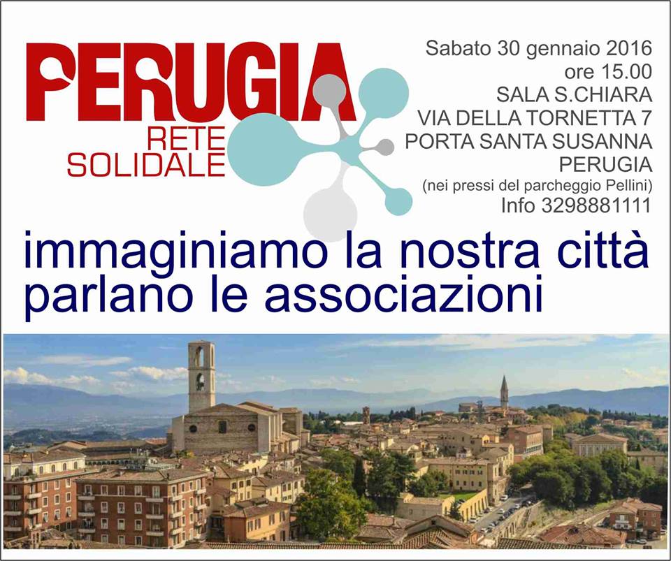 Perugia Rete Solidale 30 gennaio 2016
