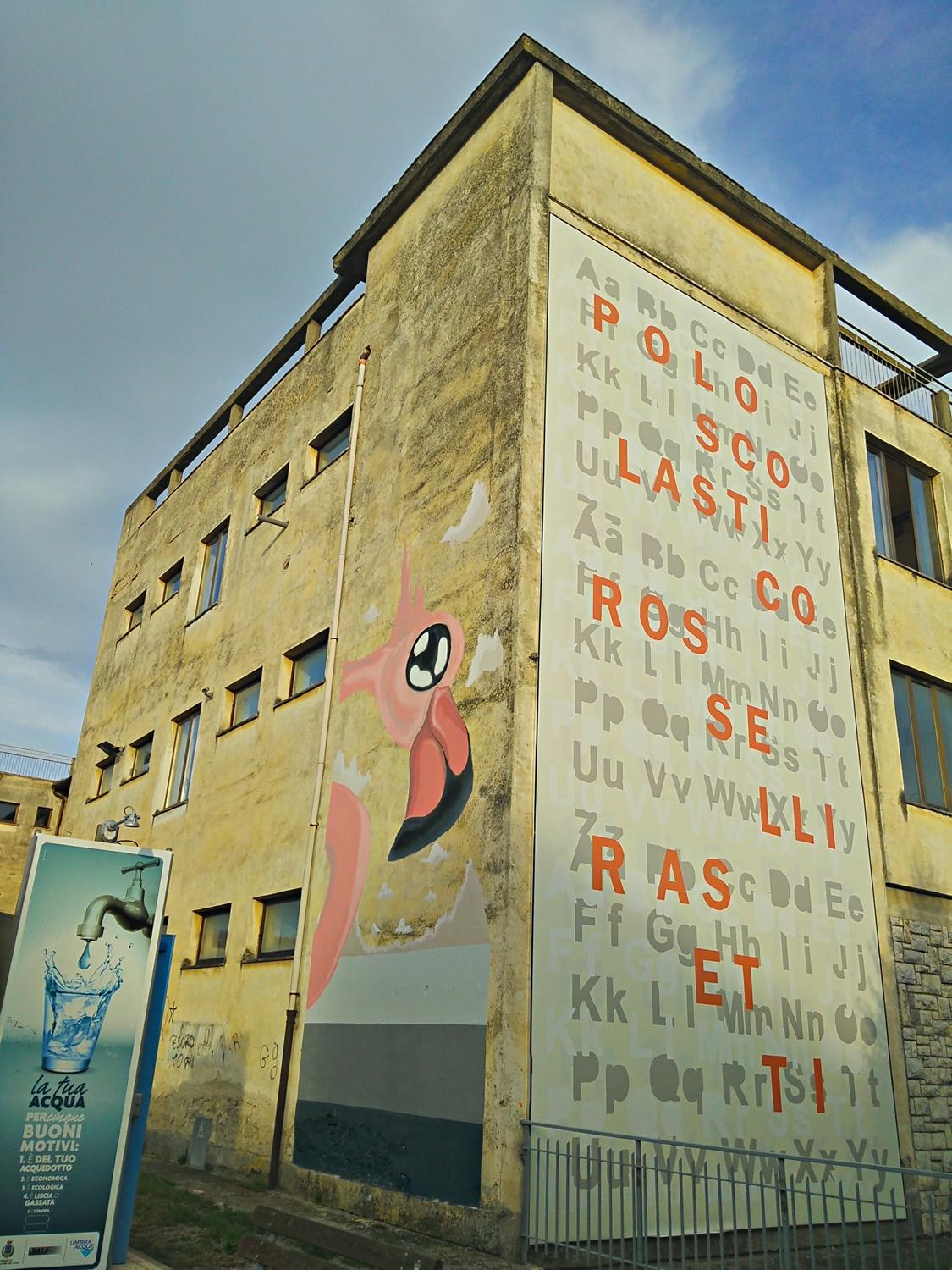 Street Art Scuola Rosselli Rasetti