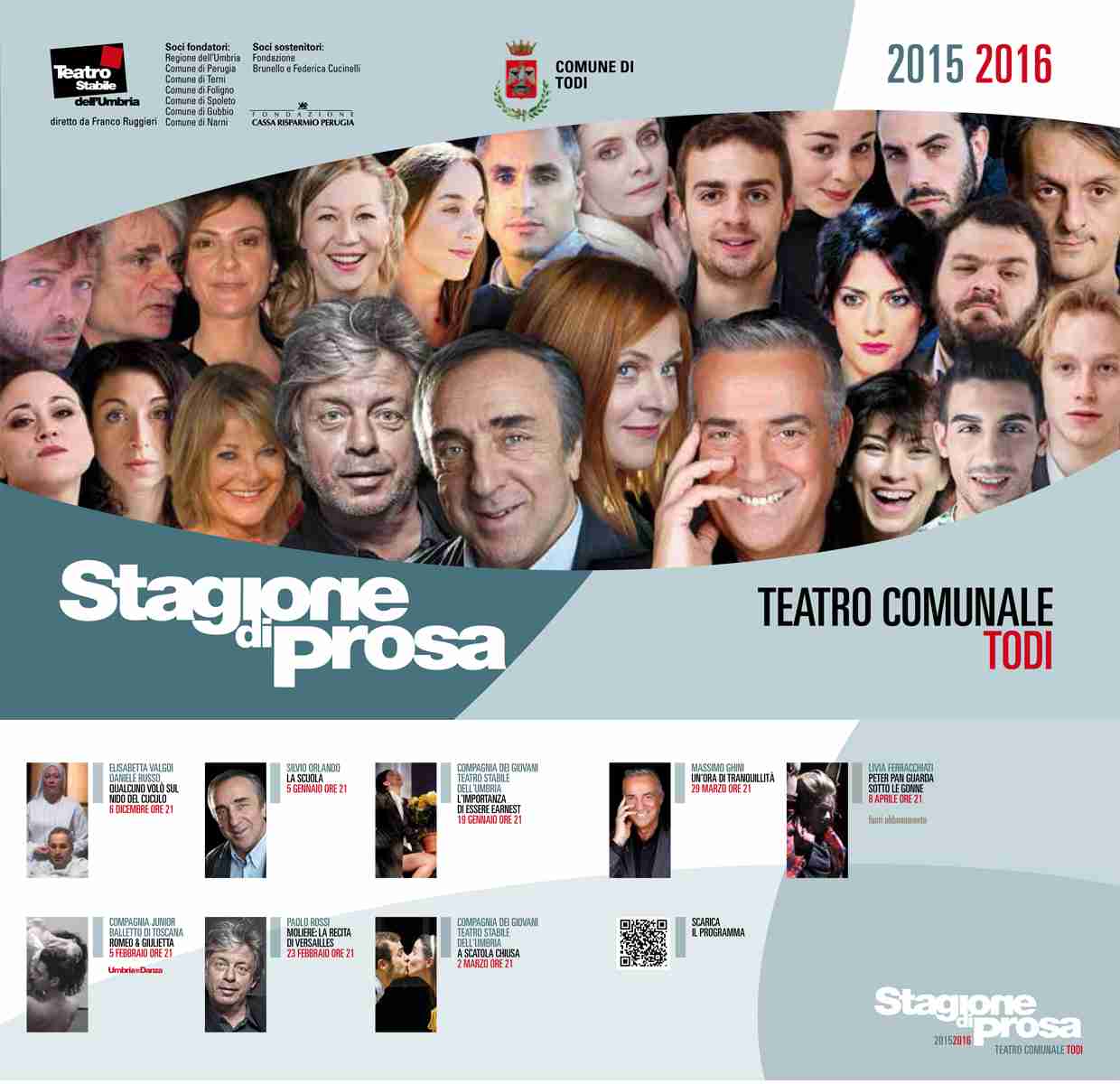 Teatro Todi 2015 2016 Stagione Locandina