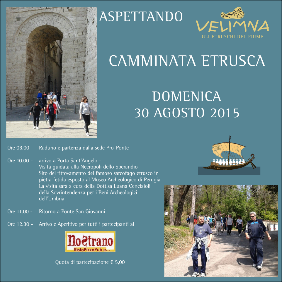 Velimna Camminata locandina 2015