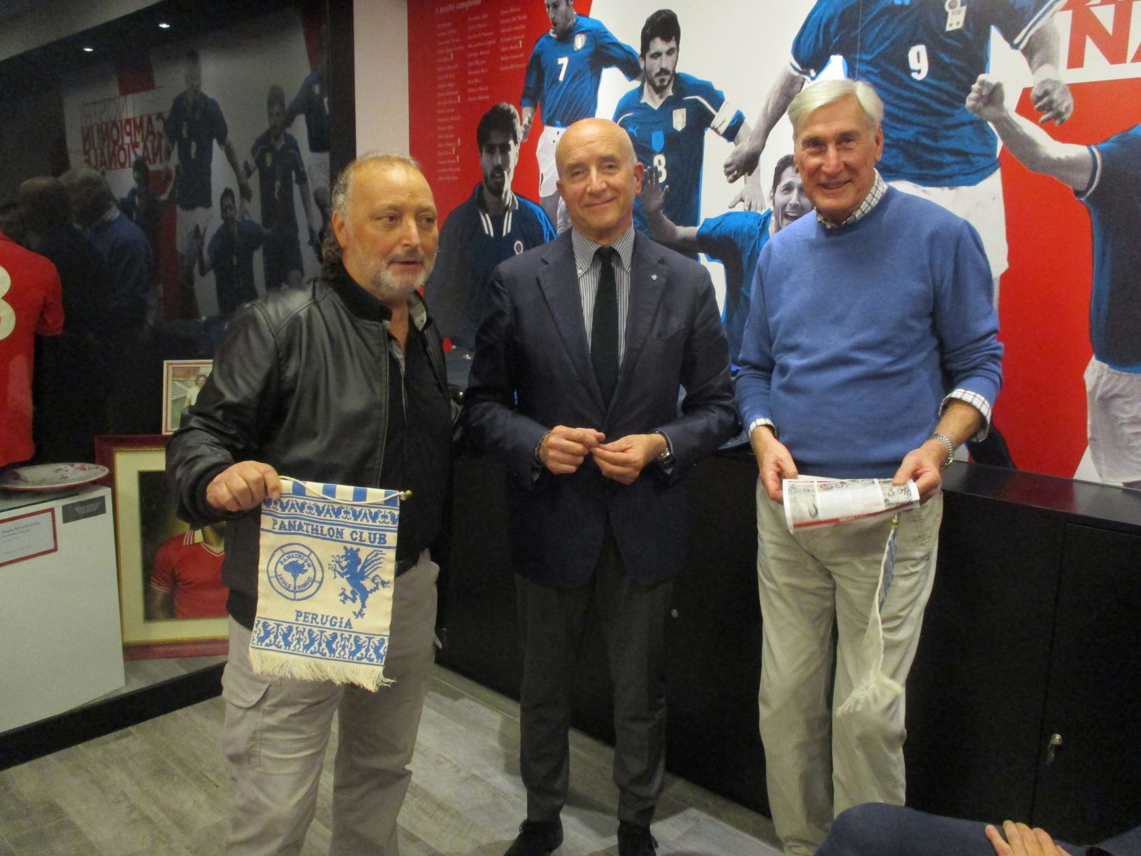 PANATHLON PERUGIA visita museo perugia calcio