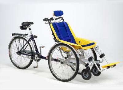 duetto bicicletta per disabili
