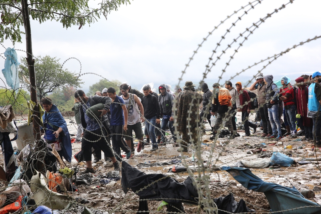 profughi che giungono in europa
